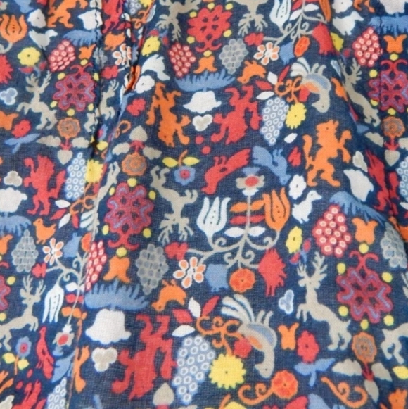 Lucky Brand Vintage Y2K Printed Blouse - Picture 4 of 4